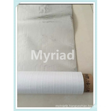 White PP film with Aluminum foil scrim kraft facing for metal building